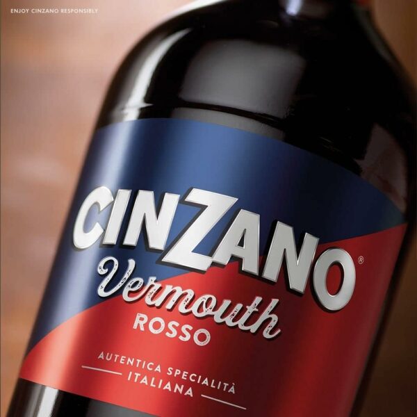 Cinzano Rosso Vermute 1000Ml [Imagem 3